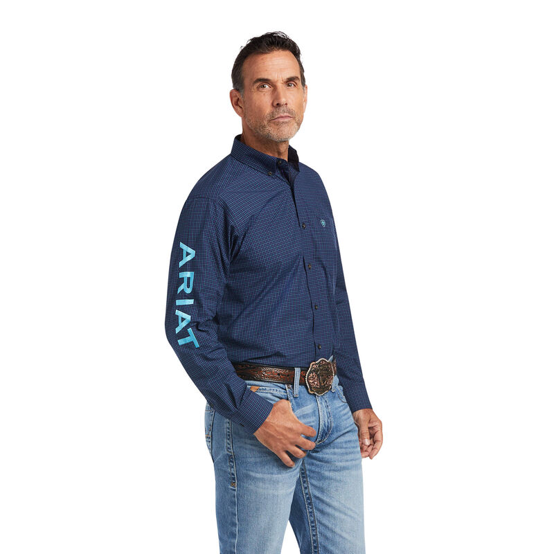Ariat Hemden Herren - Pro Series Team Sully Classic Fit Navy ( TYHRG-4908 )
